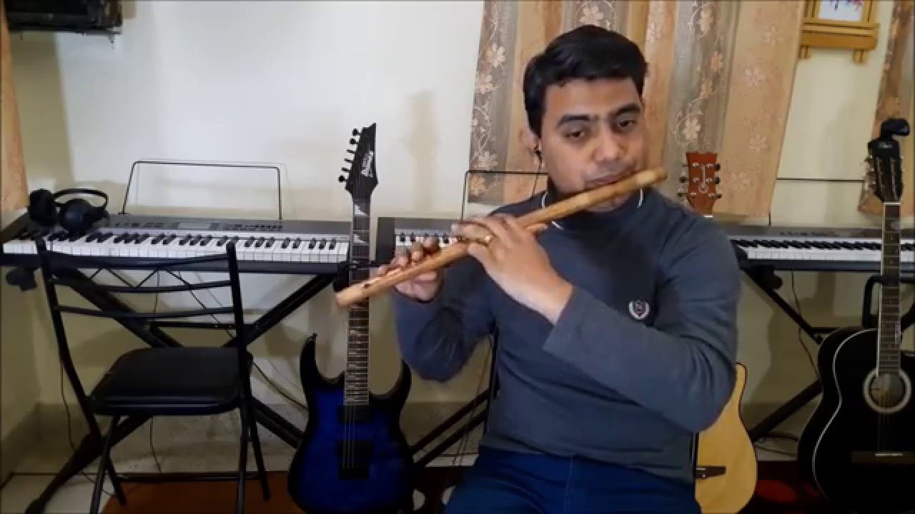 Mere Sapno ki Rani -Flute Instrumental (Cover) by Girish Kale