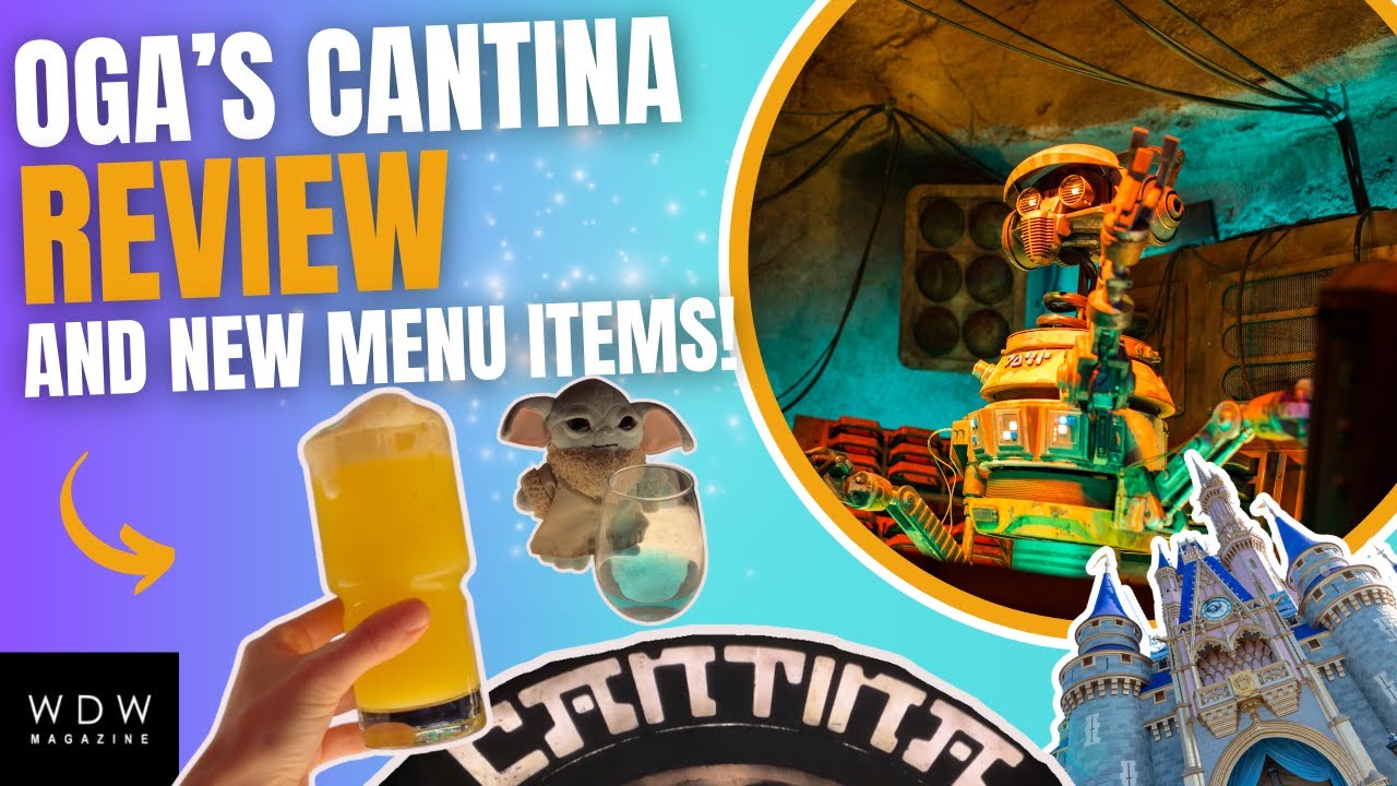 Oga's Cantina Review, and New Menu Items!