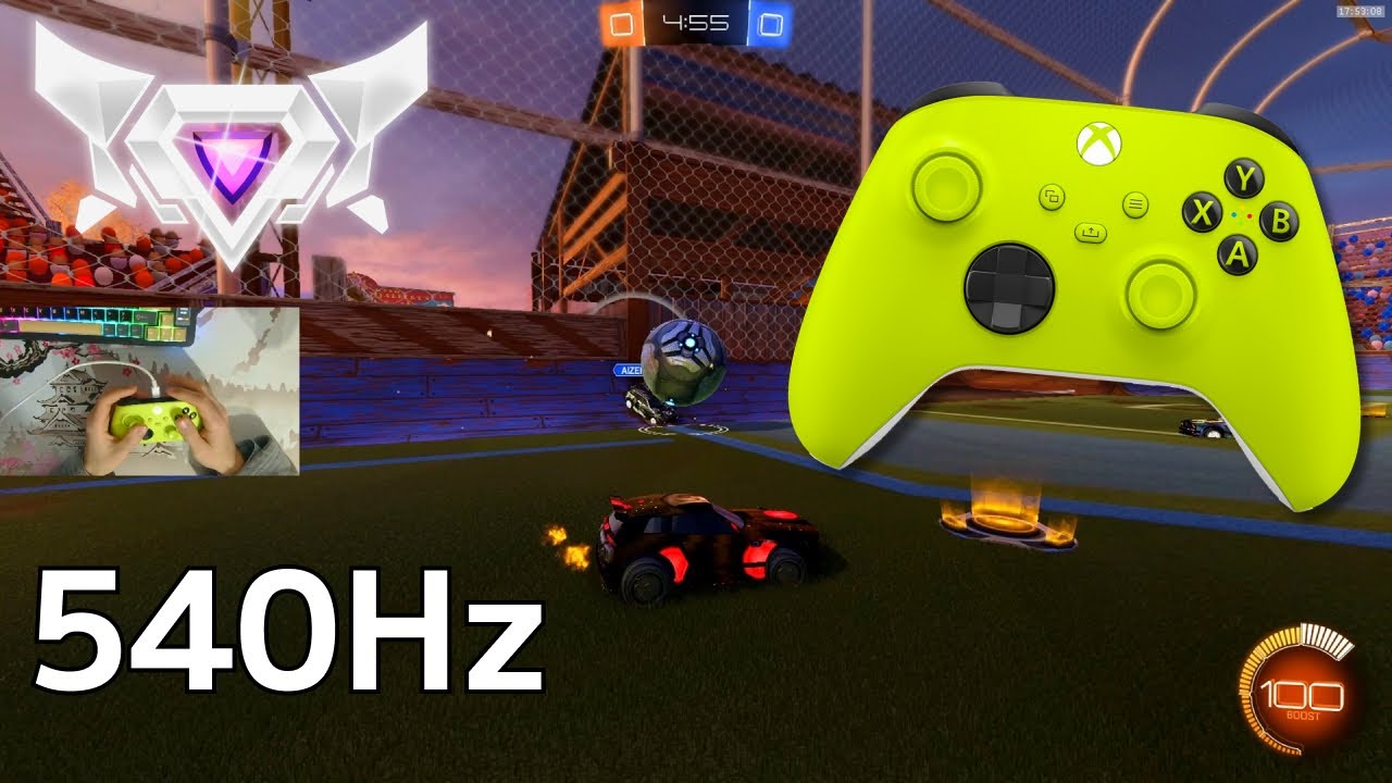 XBOX Series S ASMR 😴 Rocket League Ranked 🏆 Satisfying 360 FPS 4K