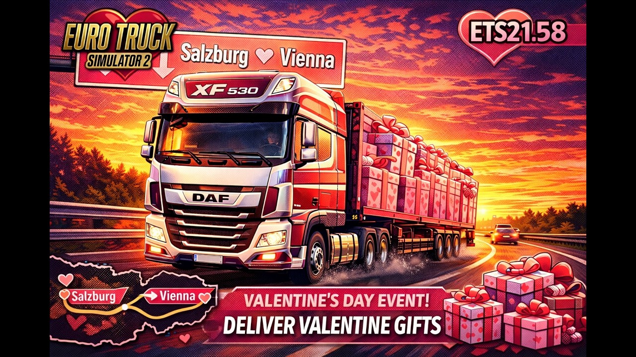 Perfect Austrian Run? DAF XF 530 Salzburg ➜ Vienna | Euro Truck Simulator 2