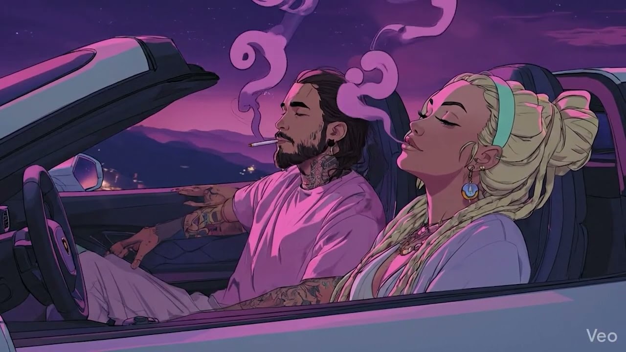 OG Chill Rap 420 | Cruisin’ Through Purple Nights • Stoner Music • Hazy Mood
