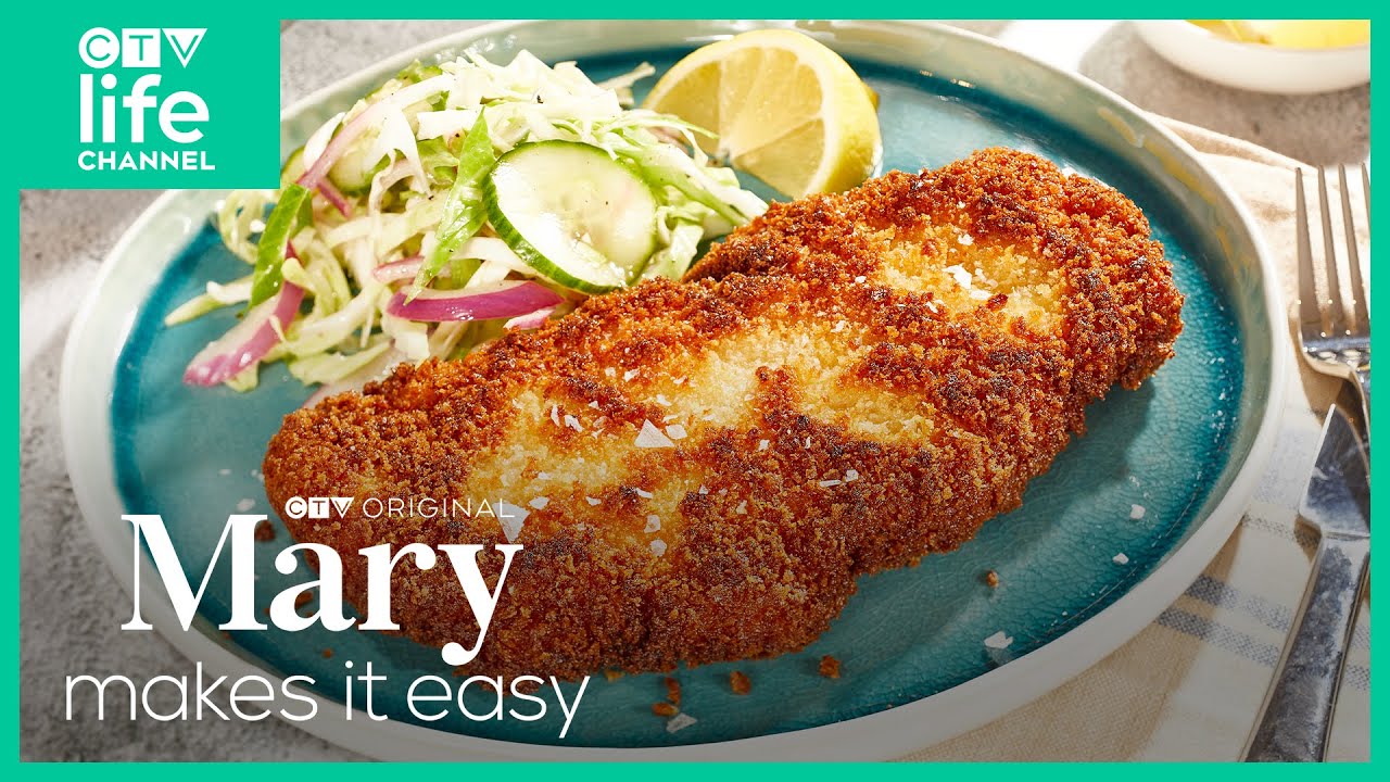 Turkey Schnitzel Recipe | Mary Makes It Easy