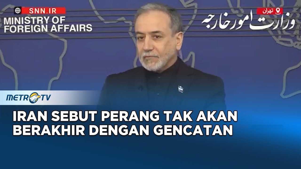 Iran Tolak Usulan Gencatan Senjata dari AS di Tengah Perang