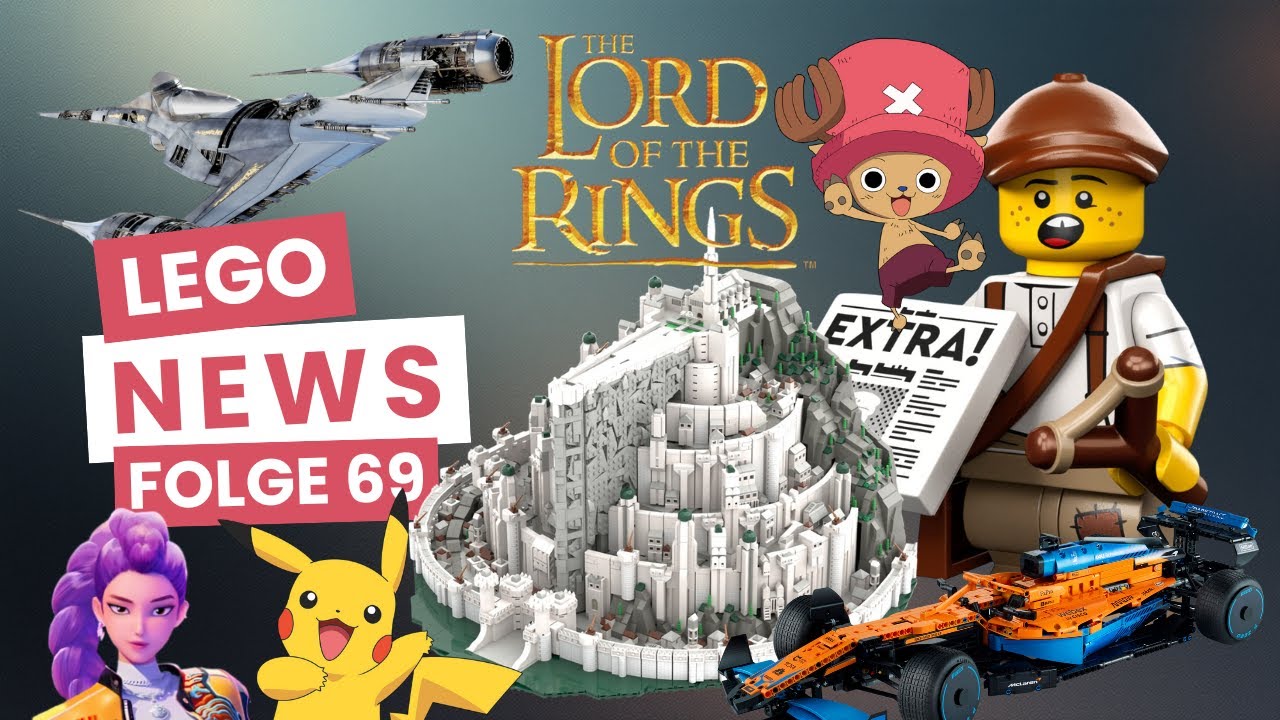 Deine LEGO News (Folge 69): Minas Tirith, Pokémon, One Piece, K-Pop Demon Hunters, ...