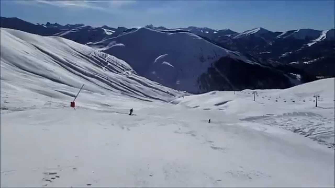 Praloup liaison avec la Foux d'Allos et montée à l'Observatoire