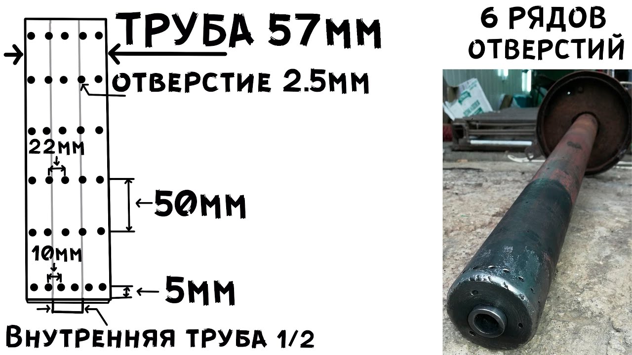 Печь на отработке, РАЗМЕРЫ, камеры сгорания, форсунки, теплообменника!)