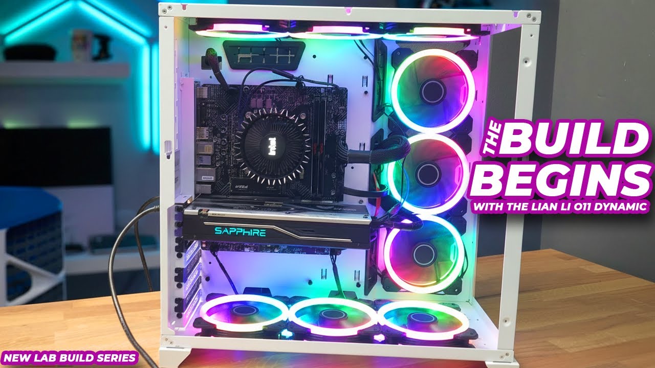How I Built My First  PC for my New Lab!