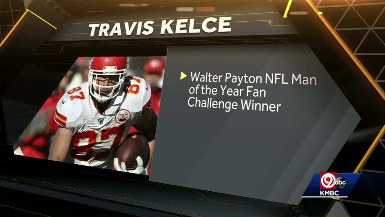Travis Kelce wins the WPMOY Charity Challenge