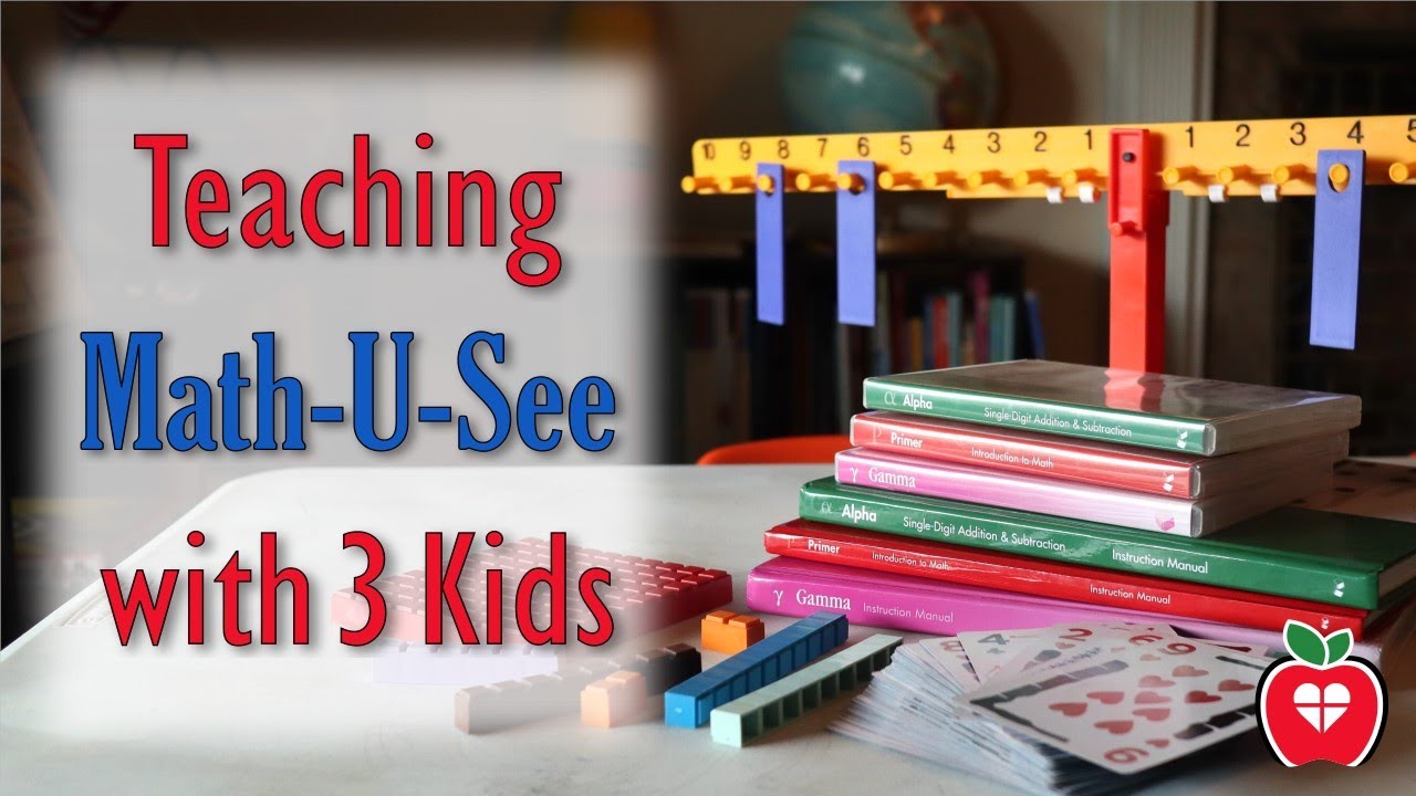 Math U See - Tips for Teaching Multiple Kids
