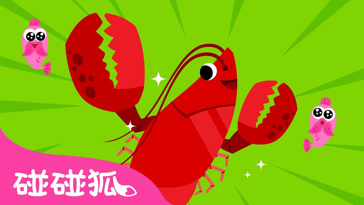 龍蝦🦞 | 認識海洋動物 | 海洋動物兒歌 | 臺灣配音 | 鯊魚寶寶 兒歌 童謠 | Baby Shark l Kids Song l Nursery Rhymes | 碰碰狐 Pinkfong