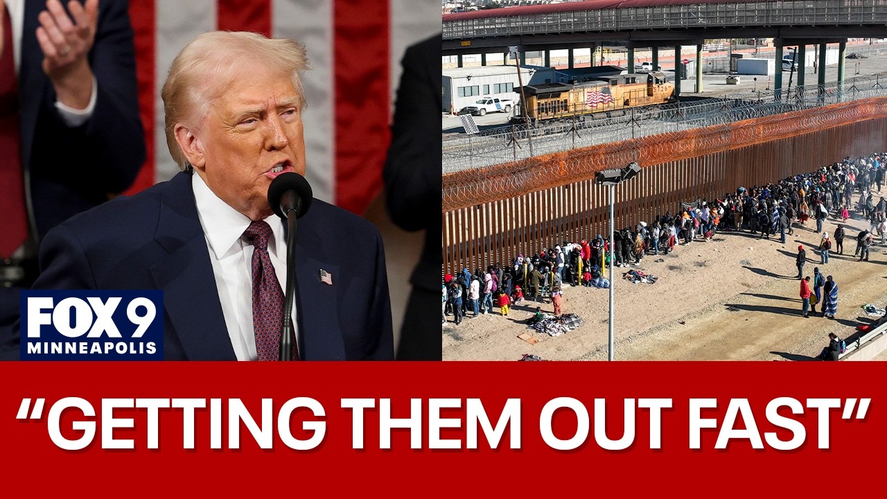Pres. Trump touts success of border crackdown