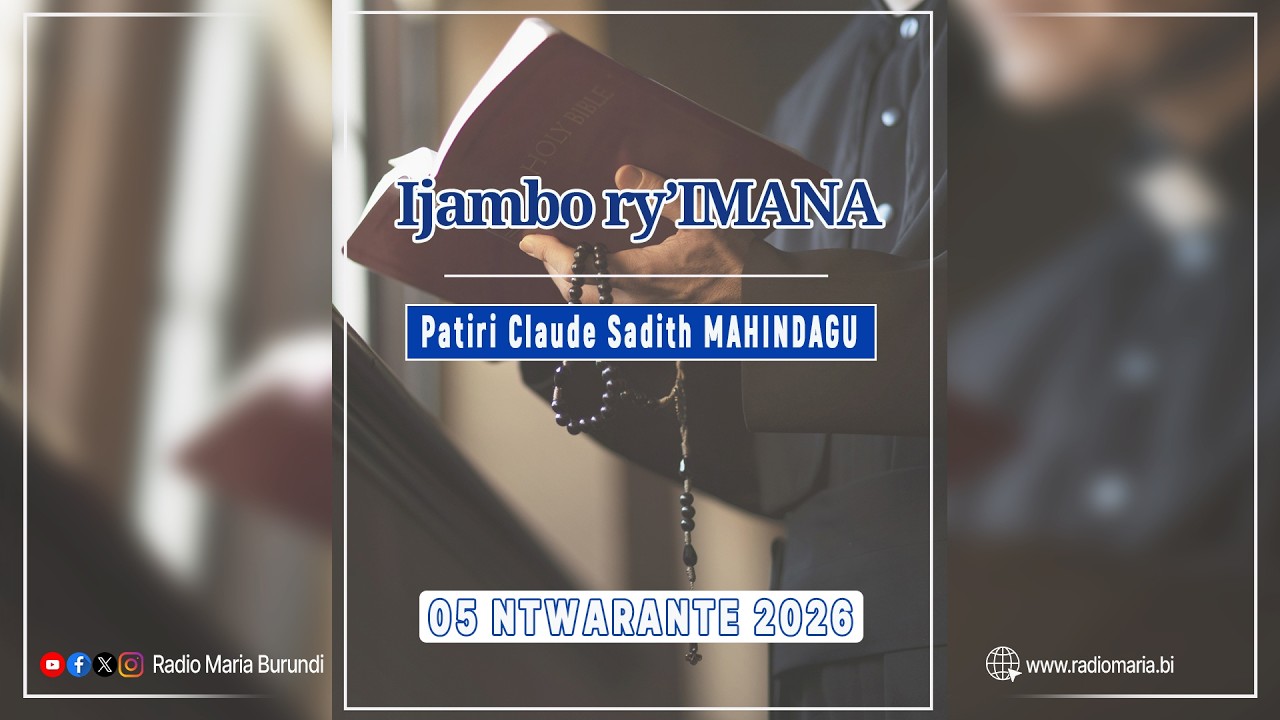 IJAMBO RY'IMANA KU WA KANE, INDWI YA 2 Y'IKAREMA  Patiri Claude Sadith MAHINDAGU