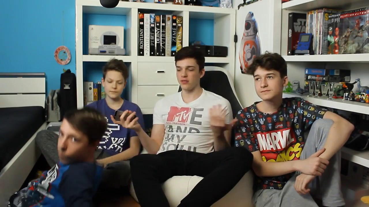 NIKDY JSEM s Hendysem, Tomem a Olym