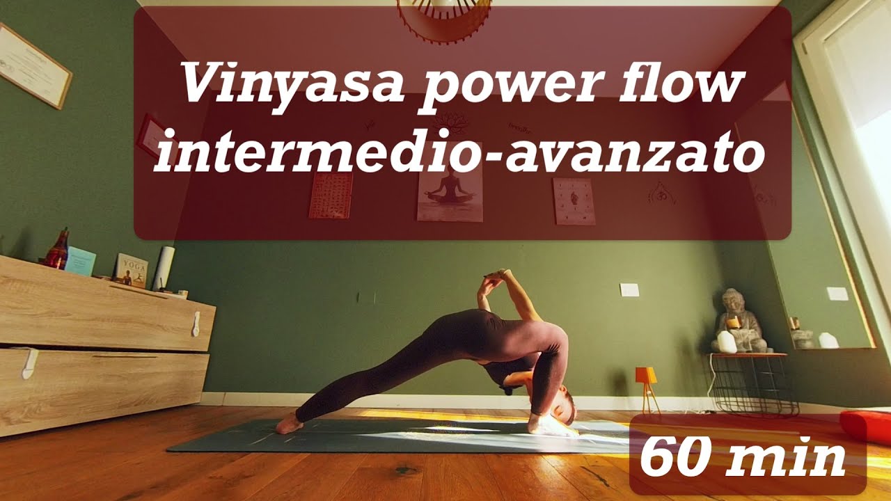 Vinyasa Power Flow 🔥 | Pratica Intermedia-Avanzata Completa per Forza, Fluidità e Focus