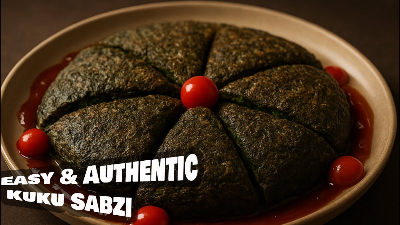 Easy & Authentic Kuku Sabzi 🌱 | Persian Herb Omelette Recipe