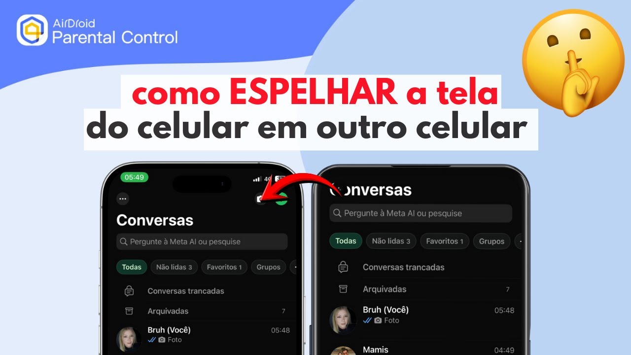 Como Espelhar Tela do Celular em Outro Celular em tempo Real