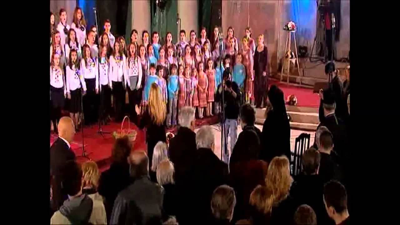 Hor DKCB na Vaskršnjem koncertu u Hramu Svetog Save 2014