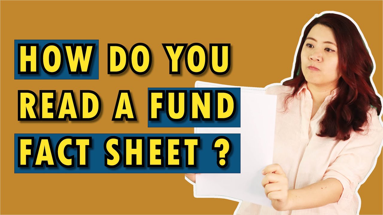 Malaysia Unit Trust | How To Read A Fund Fact Sheet?