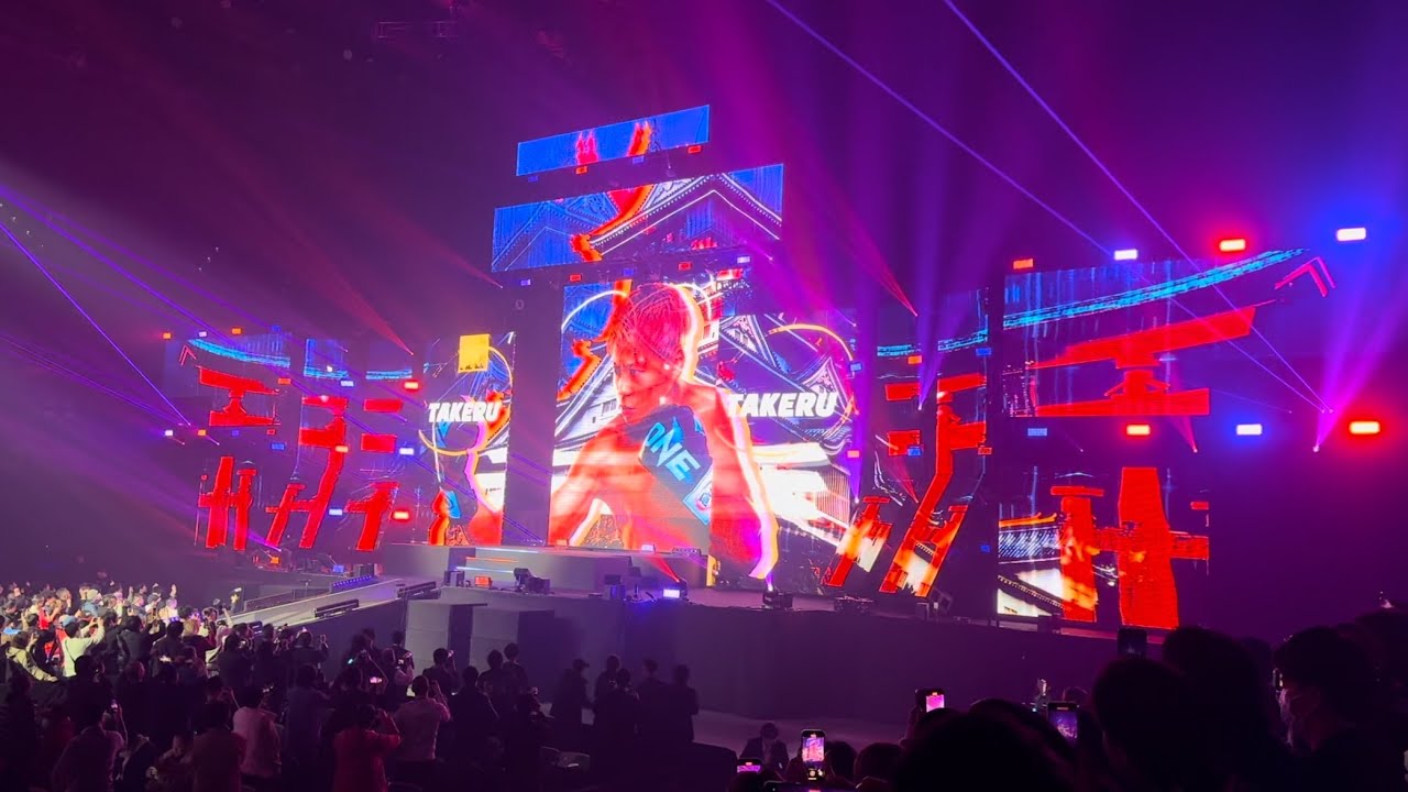 ONE165: Superlek vs Takeru 武尊入場 Takeru Entrance