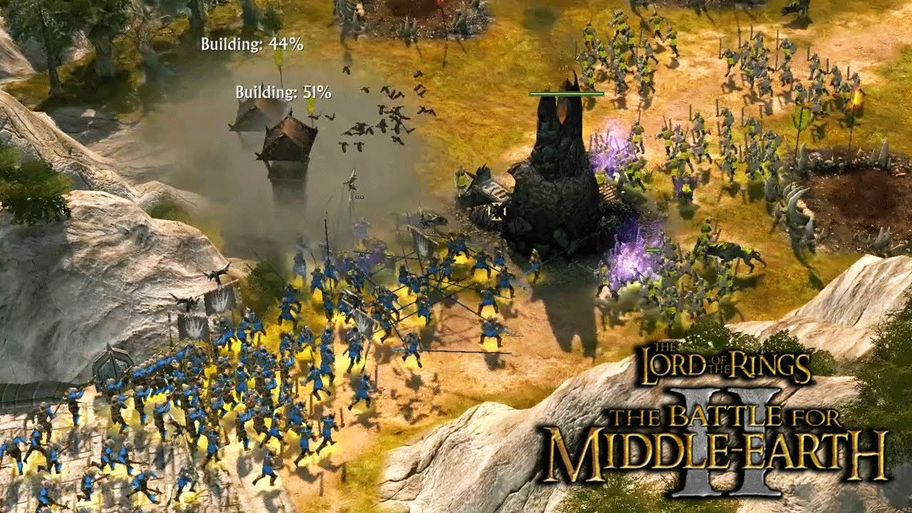 Epic 2v1 Showdown! Isengard & Dwarves vs Isengard - Battle for Middle-Earth 2 Replay