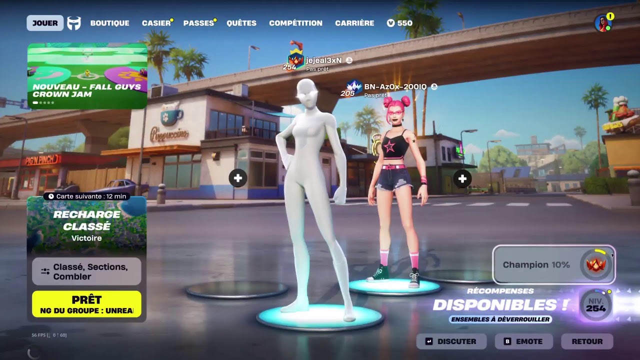 Fornite cup recharge