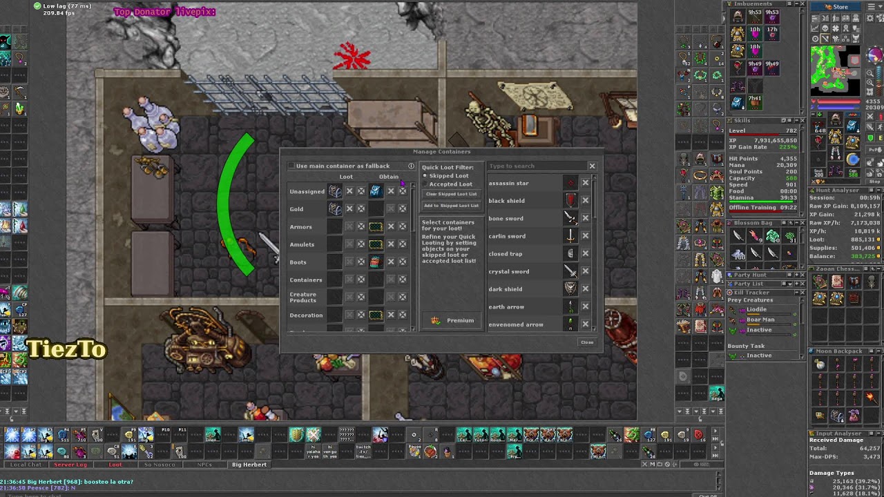 Tibia Global hunt x4 ingol