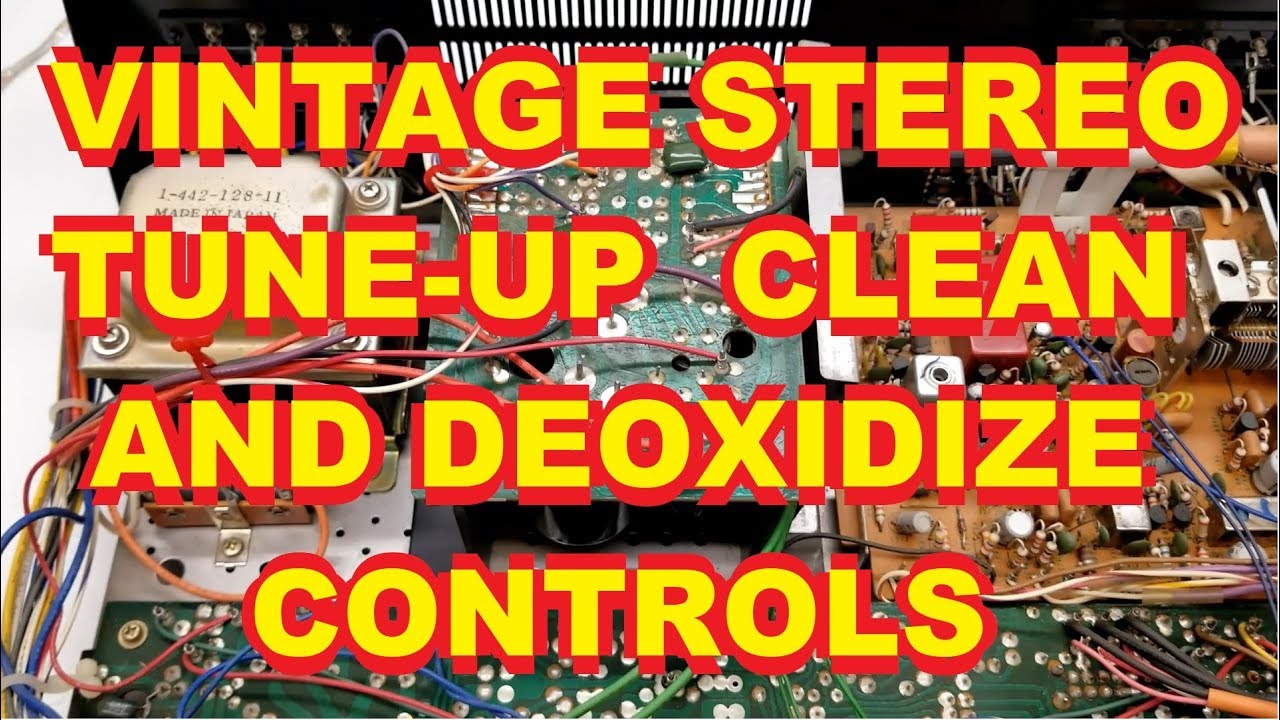 TUNE UP FOR A 70'S SONY STEREO RECEIVER STR-6036A