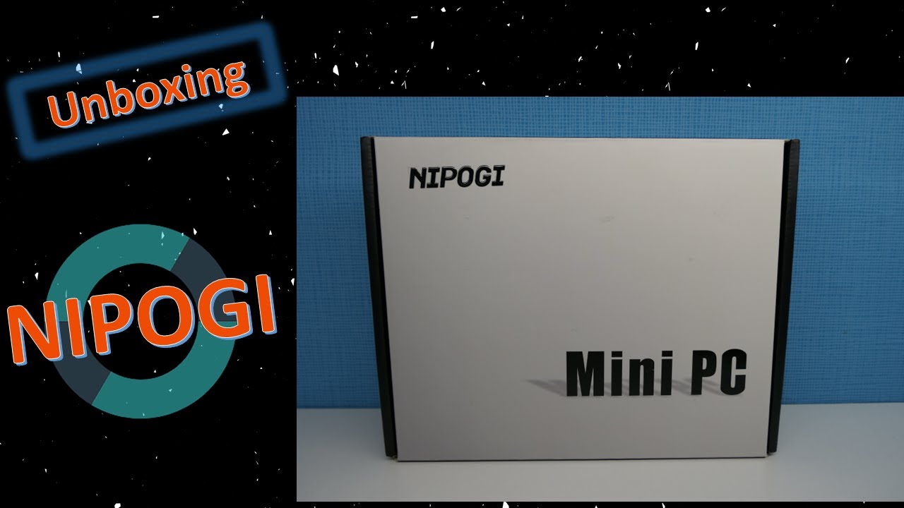 Nipogi mini PC Unboxing