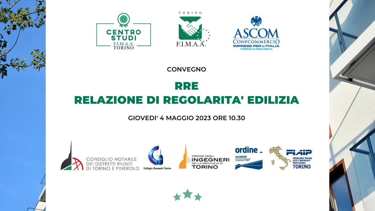RRE. RELAZIONE DI REGOLARITA' EDILIZIA