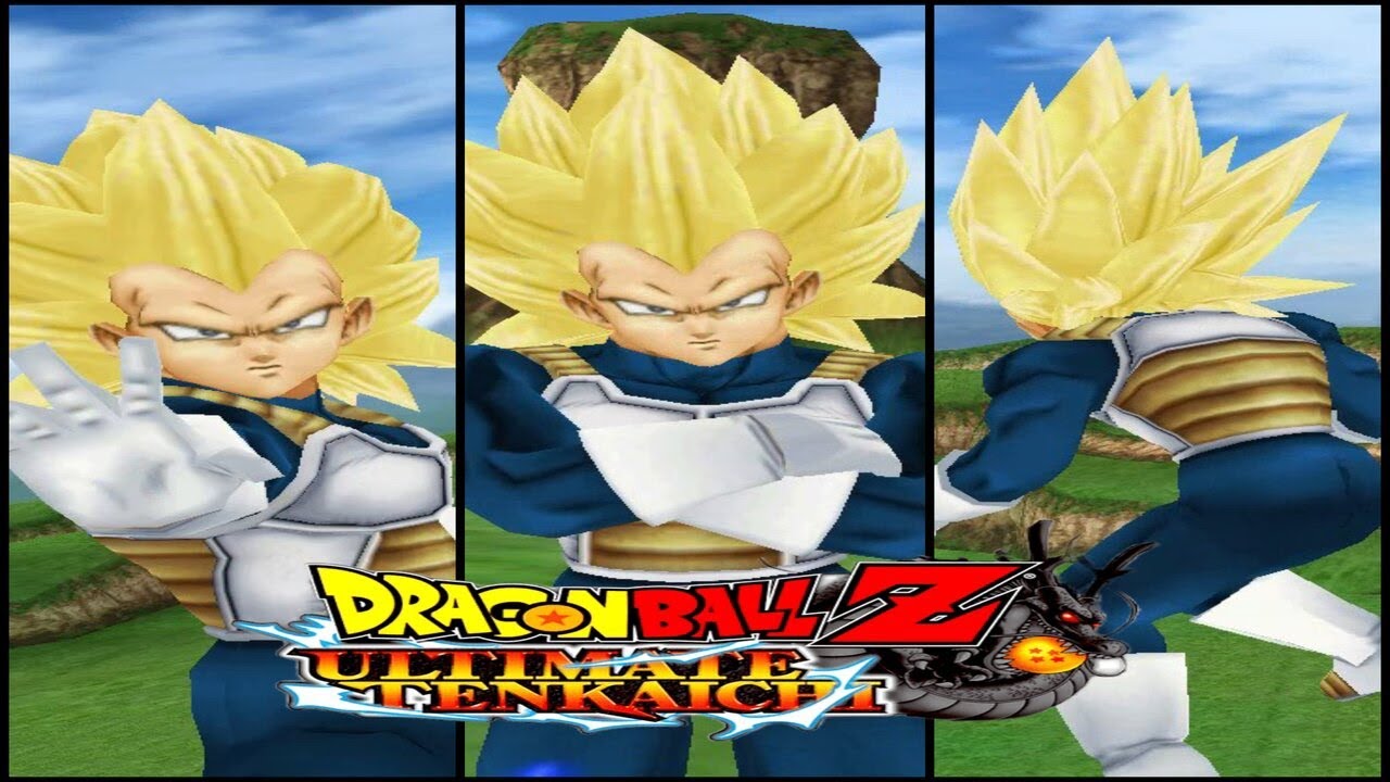 DBZ TTT // VEGETA SSJ 3 DAIMA  // CONSOLA - PSP