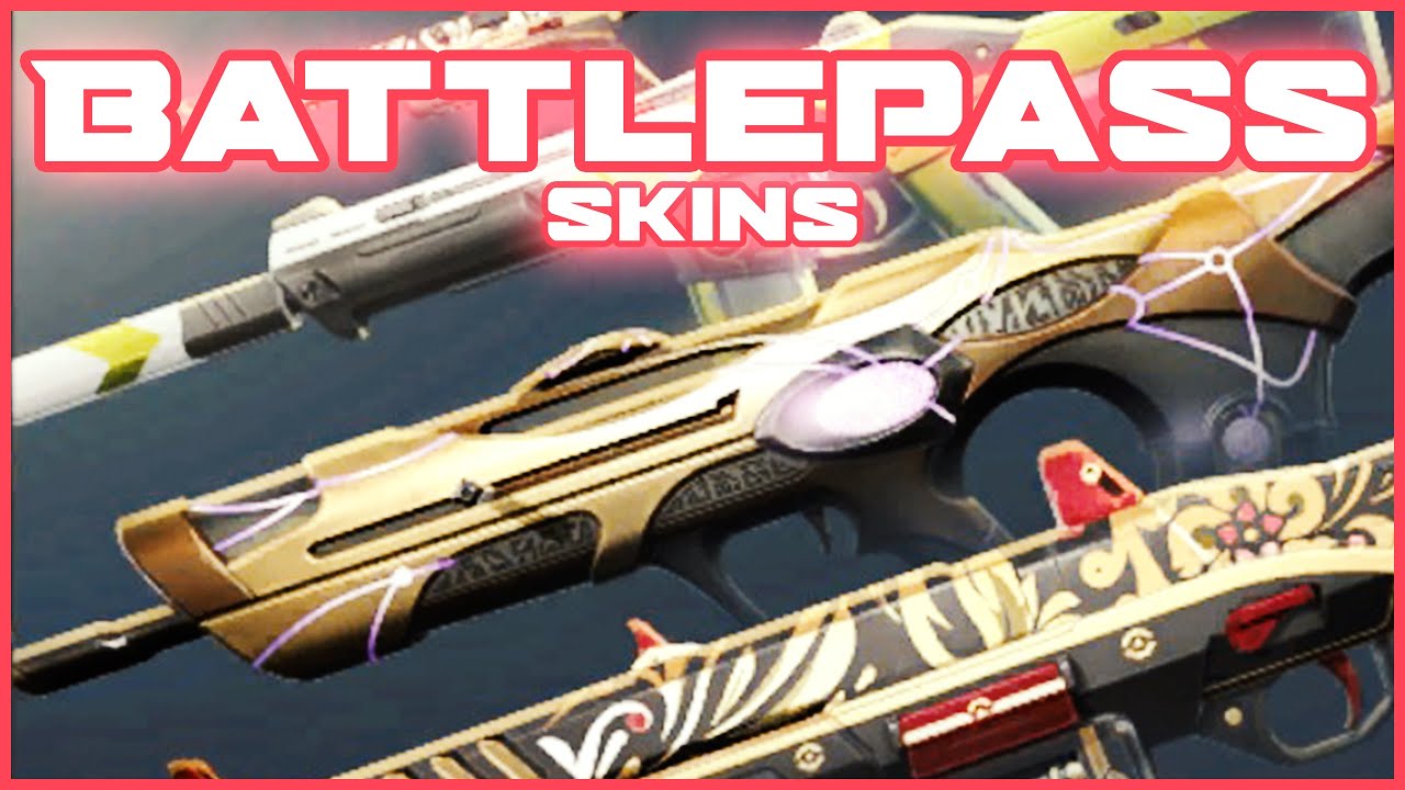 VALORANT BATTLE PASS SKINS Episode 3: Act 3 Battlepass Skin Collection