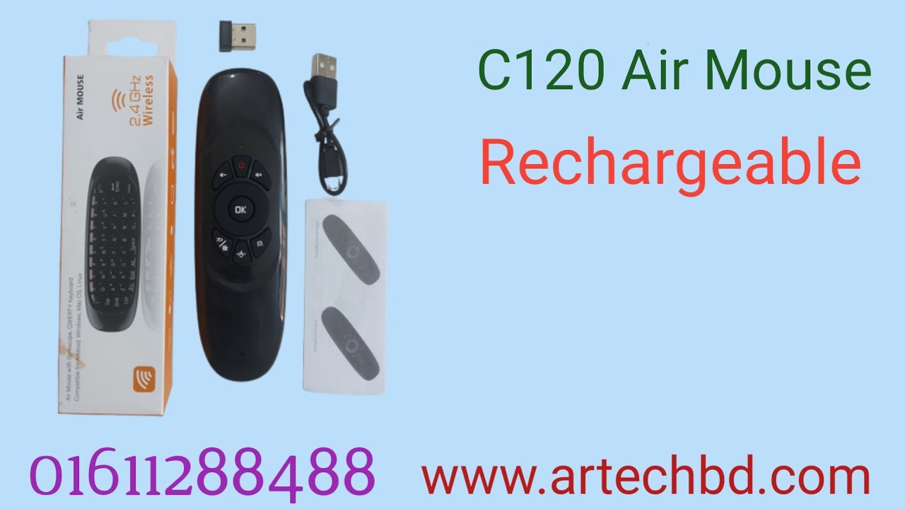 C120 Fly Air Mouse BD | AR TECH BD | Bangla Unboxing Review | 2023