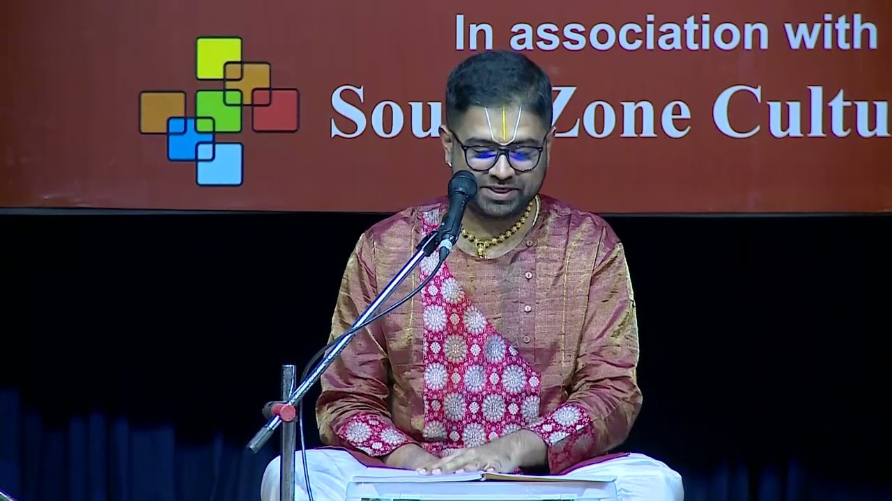 Harikatha (Discourse) on Tulasidas Charitram by Dushyanth Sridhar with @AnahitaApoorva in #Tamil