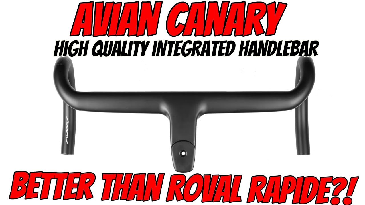 Avian Canary - Nuova Roval Rapide Cockpit killer?! Piega integrata di altissima qualità!