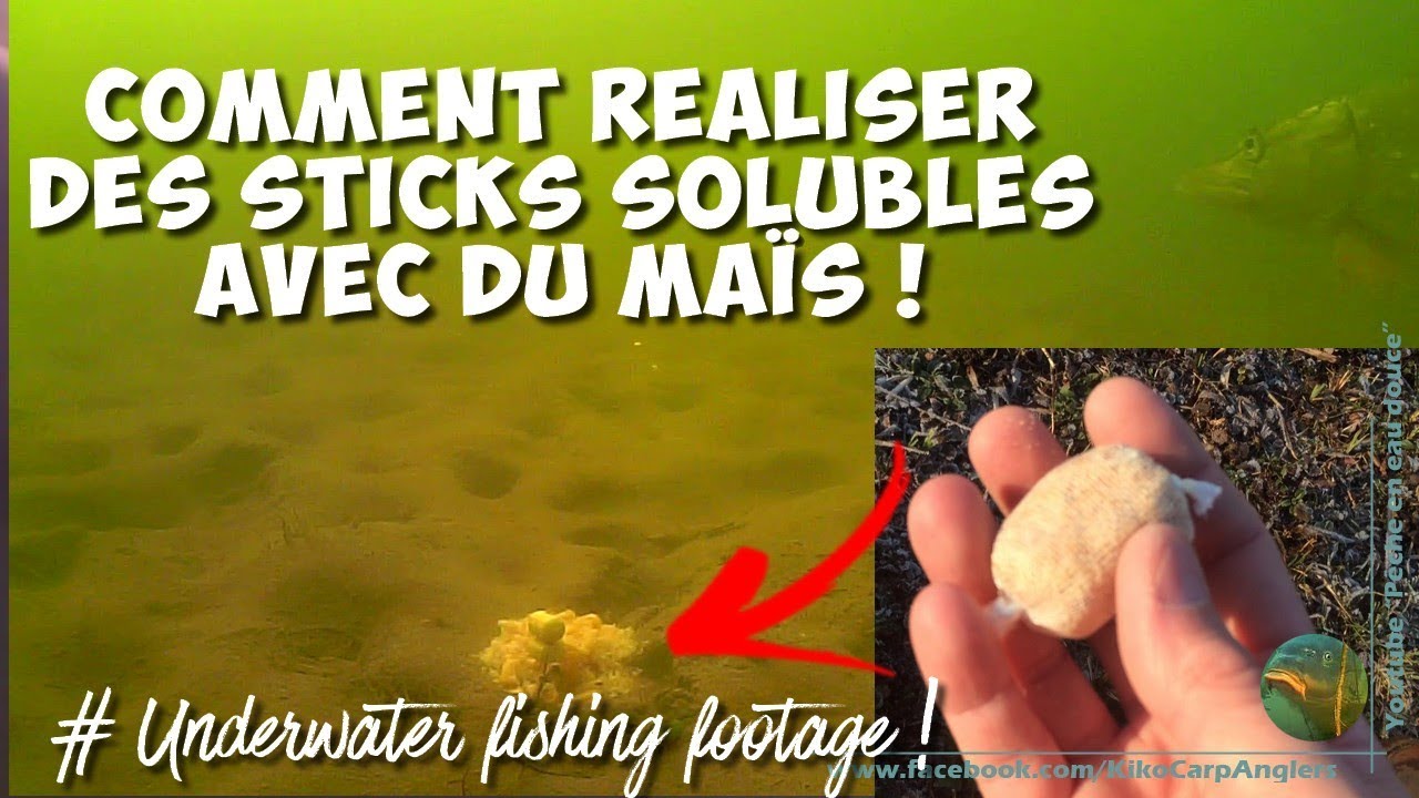 MAKE YOUR OWN SWEETCORN CARP STICK MIX (TUTORIAL)