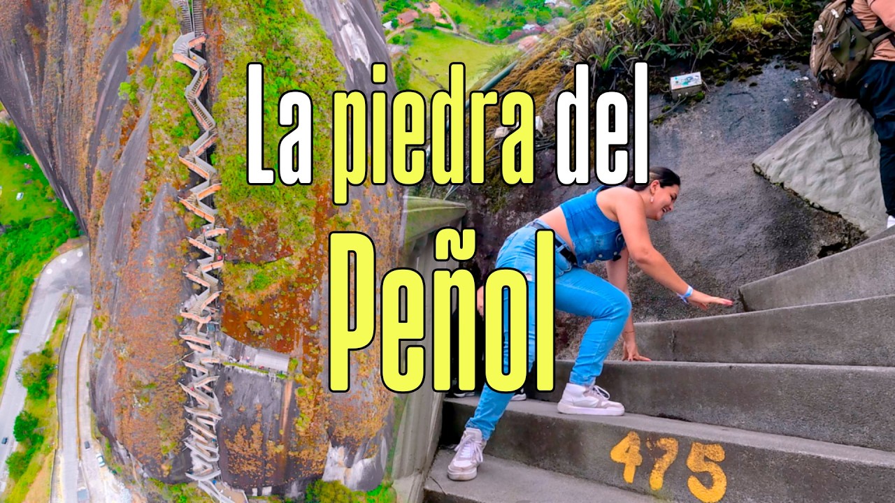 ¿Valen la pena 740 escalones? Subimos la PIEDRA del PEÑOL l Historia l PRECIO  l GUATAPE ROCK