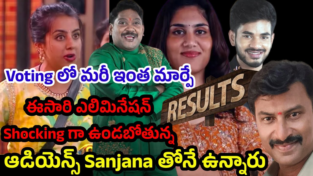 Bigg Boss Telugu 9|Voting poll results|Ee week Eliminate ayyedhi yevaru ? #biggbosstelugu9#bb9telugu