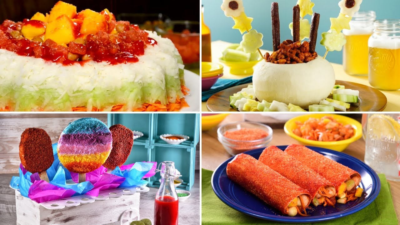 Botanas con Jícama y Chamoy