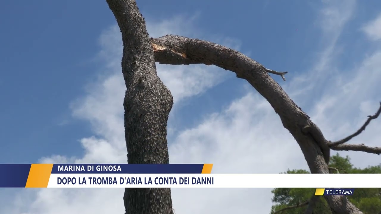 Marina di Ginosa, dopo la tromba d'aria la conta dei danni di Nicla Pastore