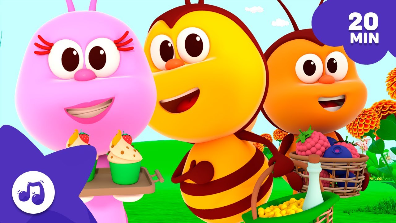 Un Nuevo Día Comienza 🌈 Canciones Infantiles 🐞 20 Minutos | Bichikids