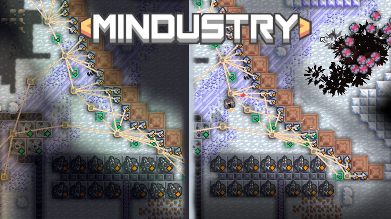 Кампания: Первые волны Mindustry #1