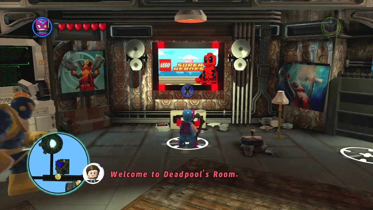 LEGO: Marvel Superheroes - It's Me Time! Achievement: Read a comic in Deadpool's Room
