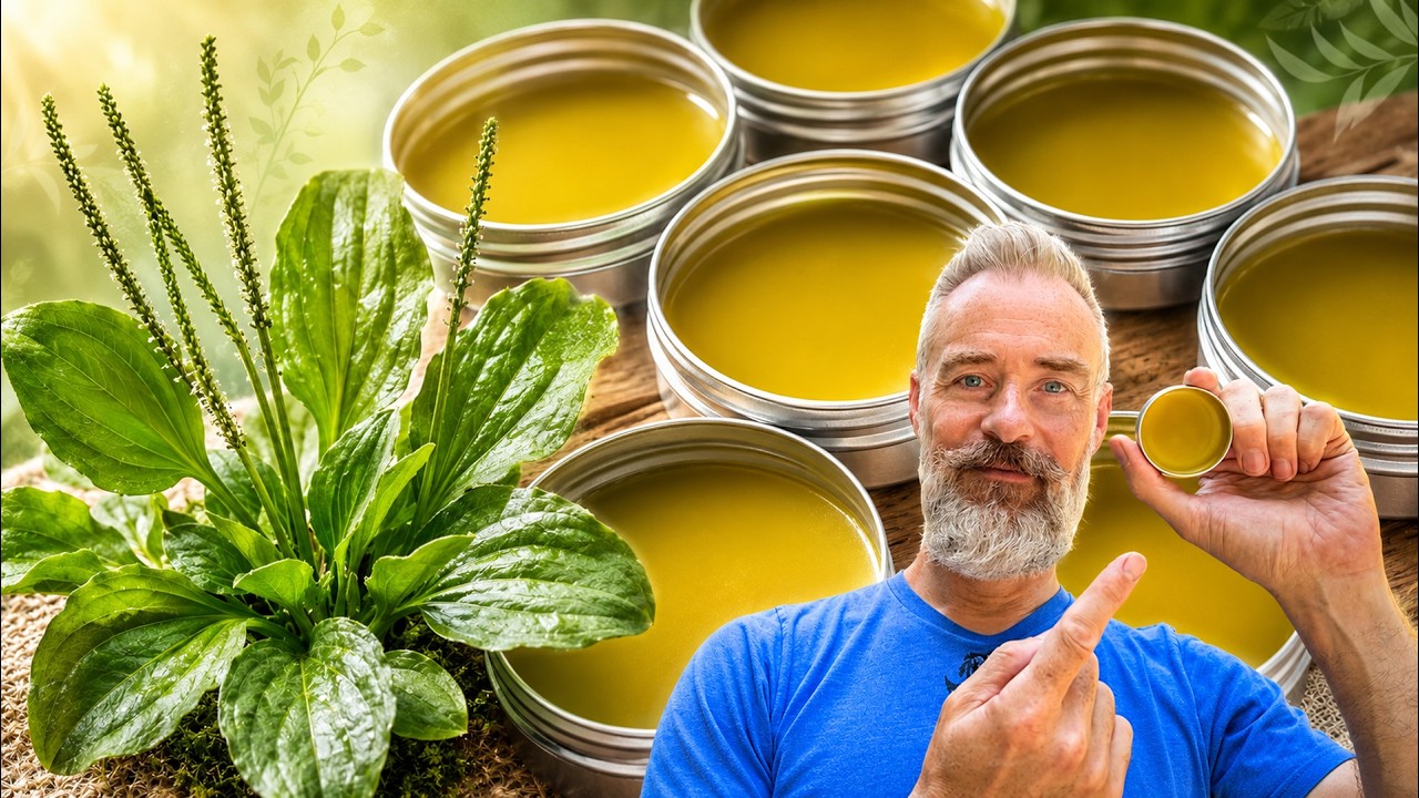 My Homemade Plantain Salve Will Save Your Skin