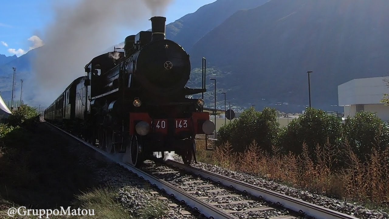 Aspettando il video: Il treno storico Chivasso-Aosta ottobre 2023