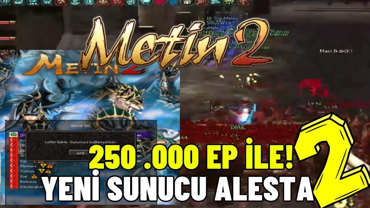SERVERIN İLK GÜNÜ 3. KATTA PELERİN! 250.000 EP İLE ALESTA! BU SERVER ÇOK KALABALIK! Alesta #2
