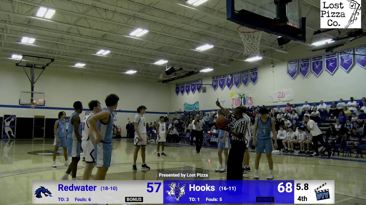 Redwater vs Hooks- Varsity Boys