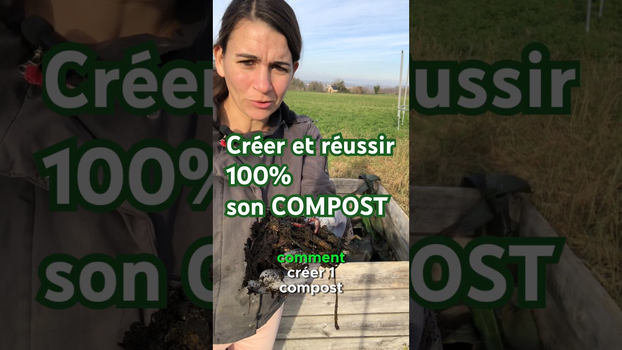Cr&eacute;er et r&eacute;ussir 100% son compost ? #jardin #compost #potager #composter #jardinage  #permaculture