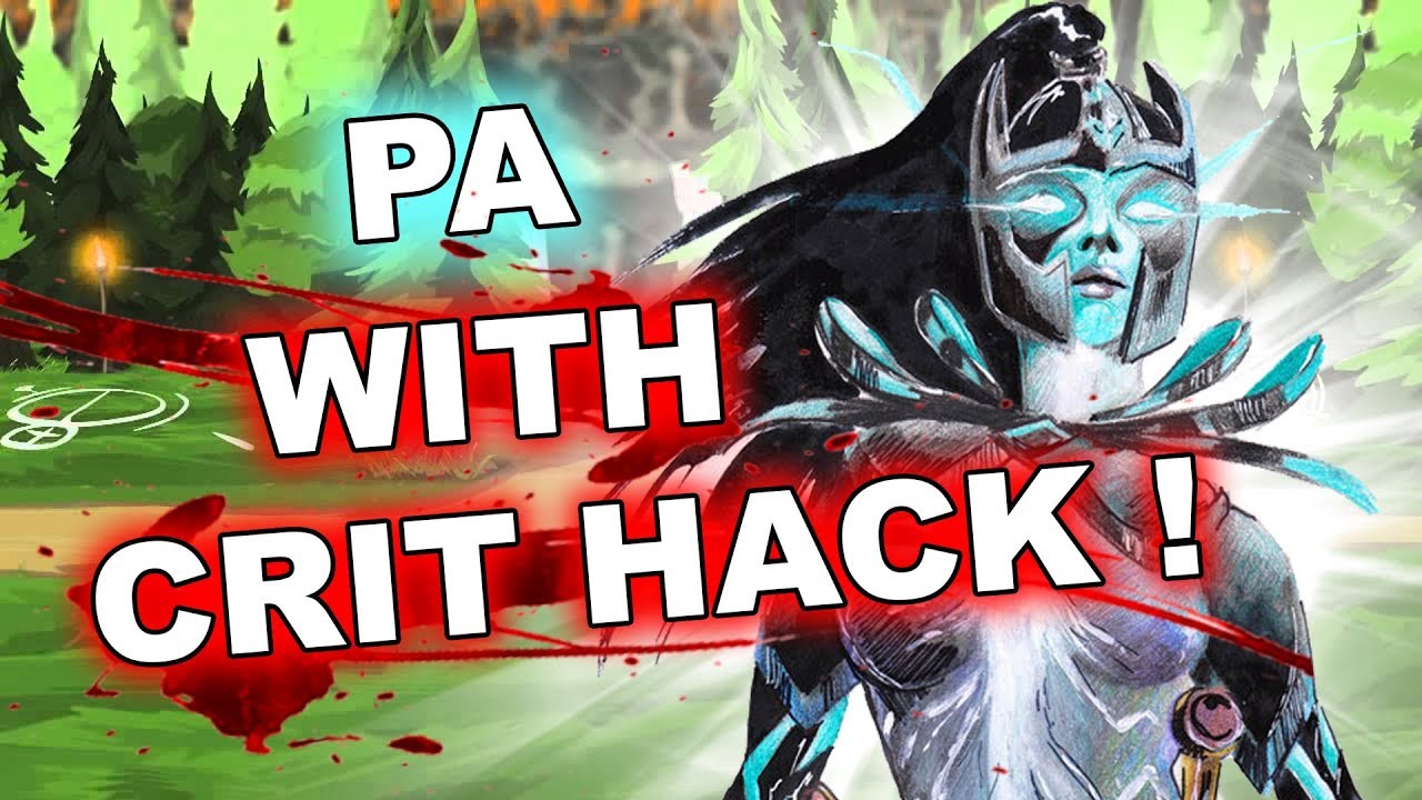 Dota 2 Cheater Detected - Phantom Assassin with CRIT HACK !