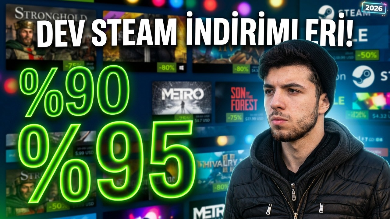 İLK KEZ BU KADAR UCUZ OLAN OYUNLAR ! Steam İlkbahar İndirimleri 2026