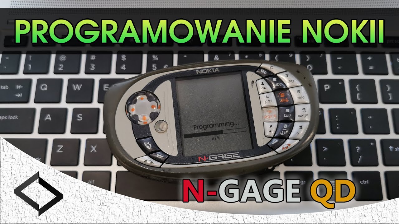 Nokia N-Gage QD: wgrywam nowy system + polskie menu
